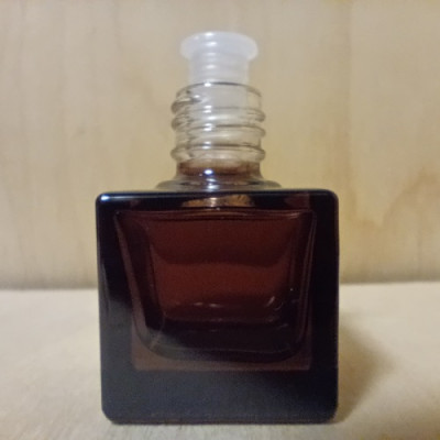 Стеклянный флакон 7 мл, коричневый (480 шт) DH-412, для автомобильного ароматизатора