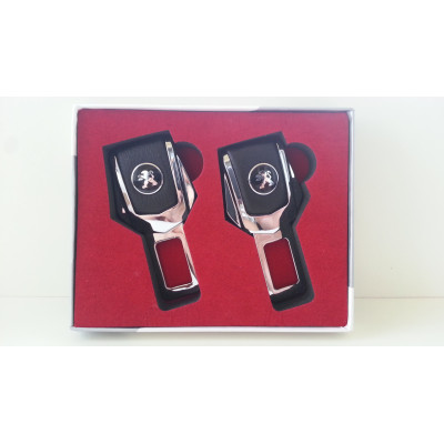 Заглушка ремня безопасности с логотипом Peugeot